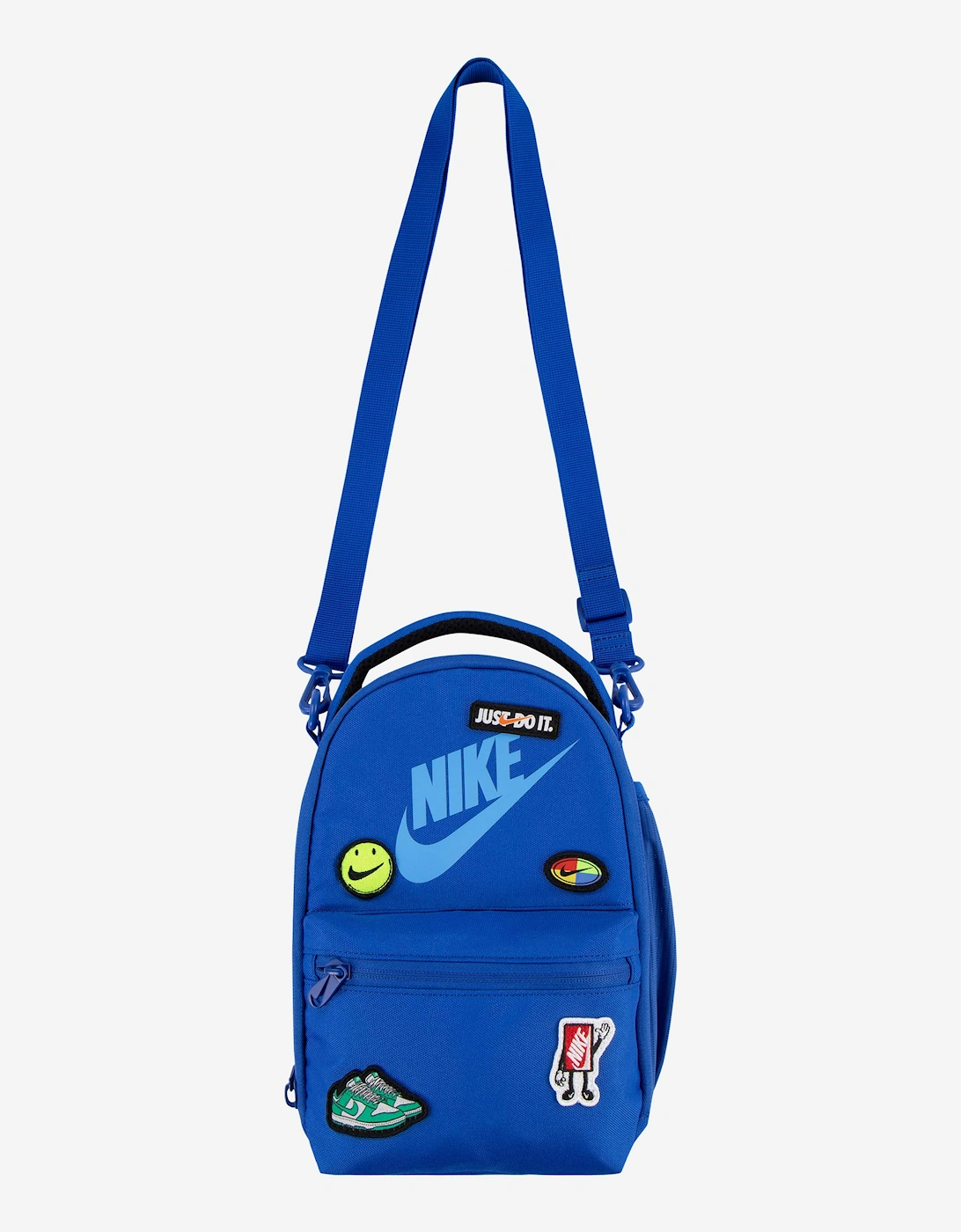 Kids Logo Patch Lunch Tote Bag in Blue (27cm)