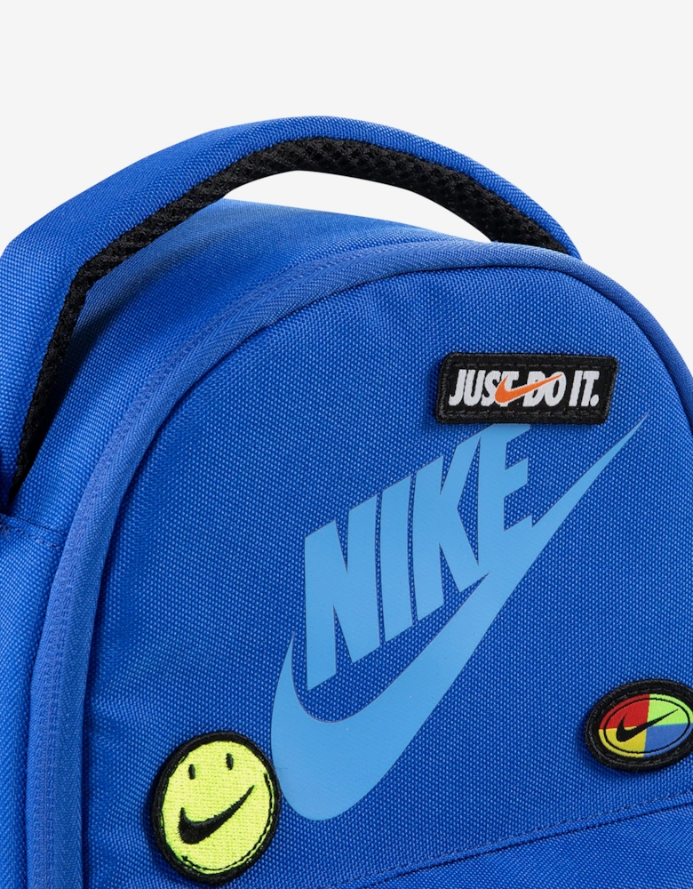 Kids Logo Patch Lunch Tote Bag in Blue (27cm)