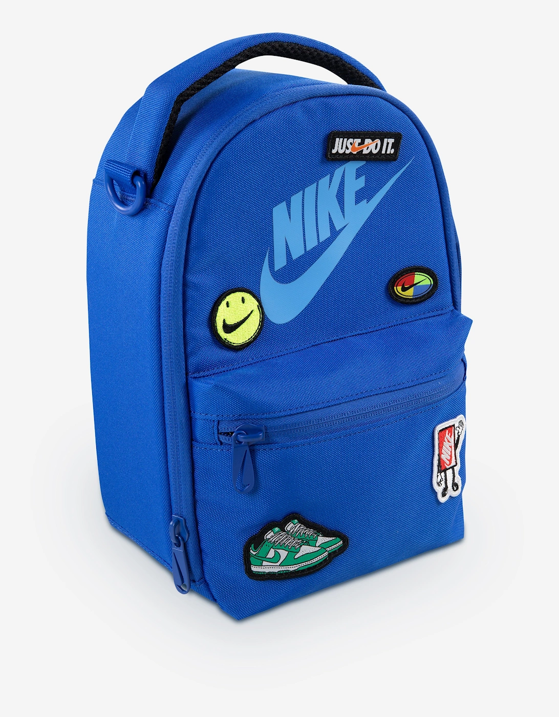 Kids Logo Patch Lunch Tote Bag in Blue (27cm)