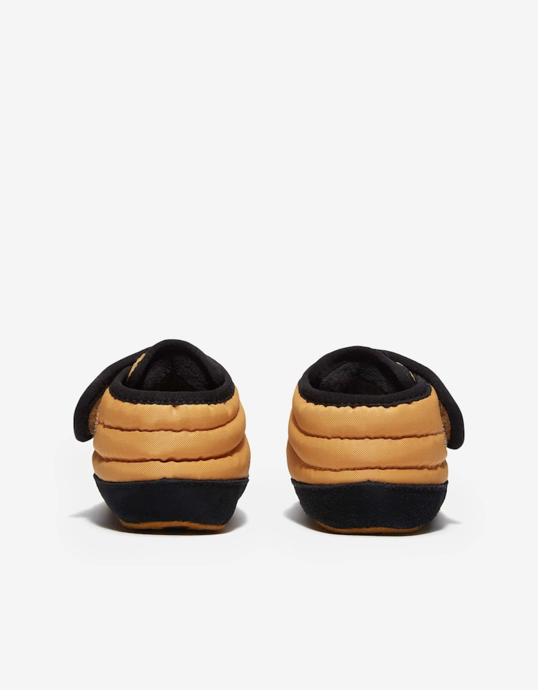 Baby Crib Mid Hook and Loop Ripstop Booties in Beige