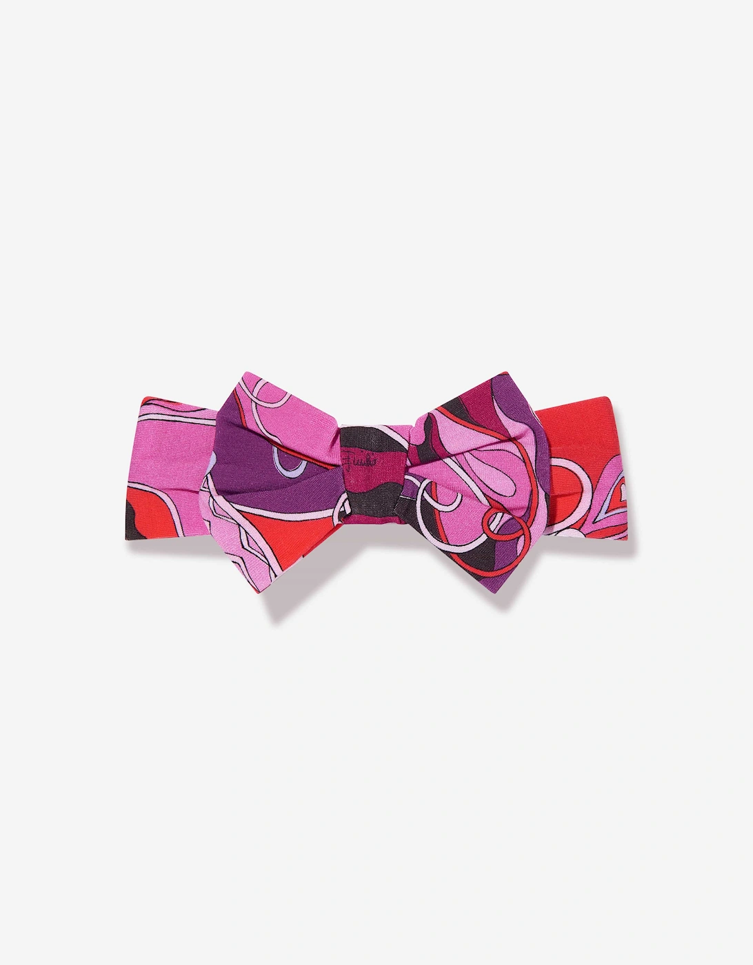 Baby Girls Orchidee Bow Headband in Pink, 5 of 4