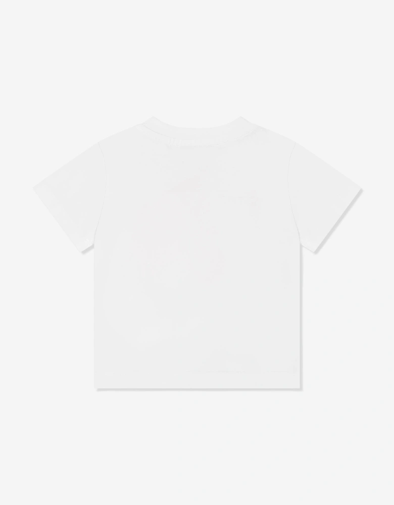 Baby Girls Logo T-Shirt in Ivory