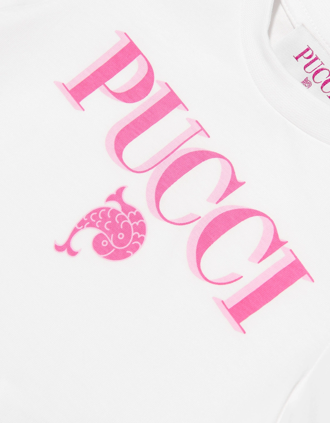 Baby Girls Logo T-Shirt in Ivory