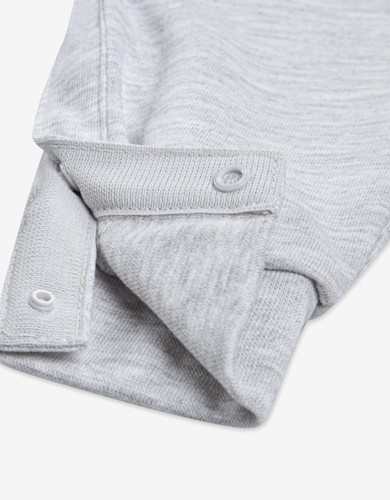 Baby Club Chenille Coverall in Grey