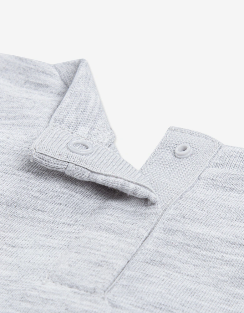 Baby Club Chenille Coverall in Grey