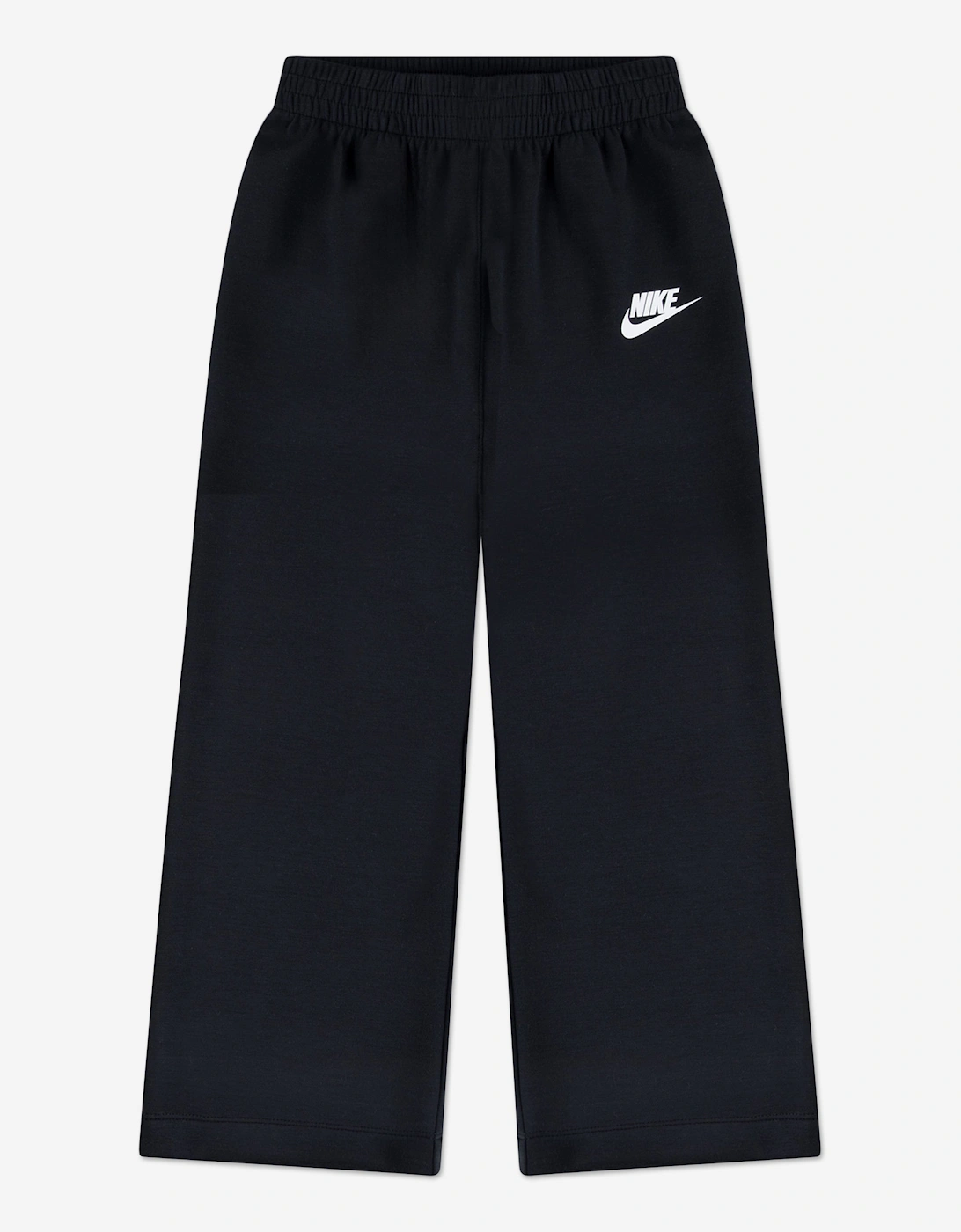 Girls Crew Wide Leg Tracksuit in Black