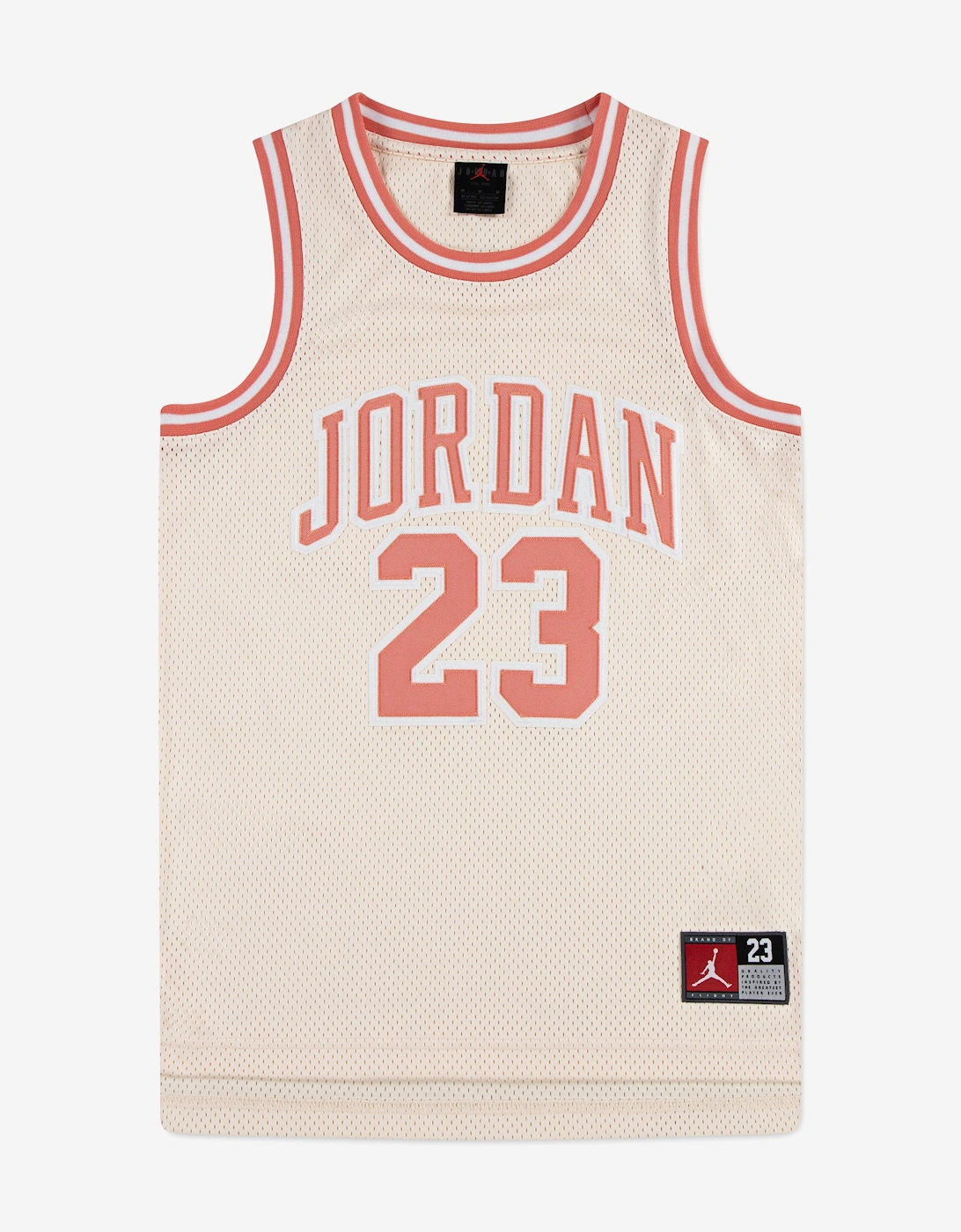 Kids Jordan 23 Jersey in Beige, 5 of 4