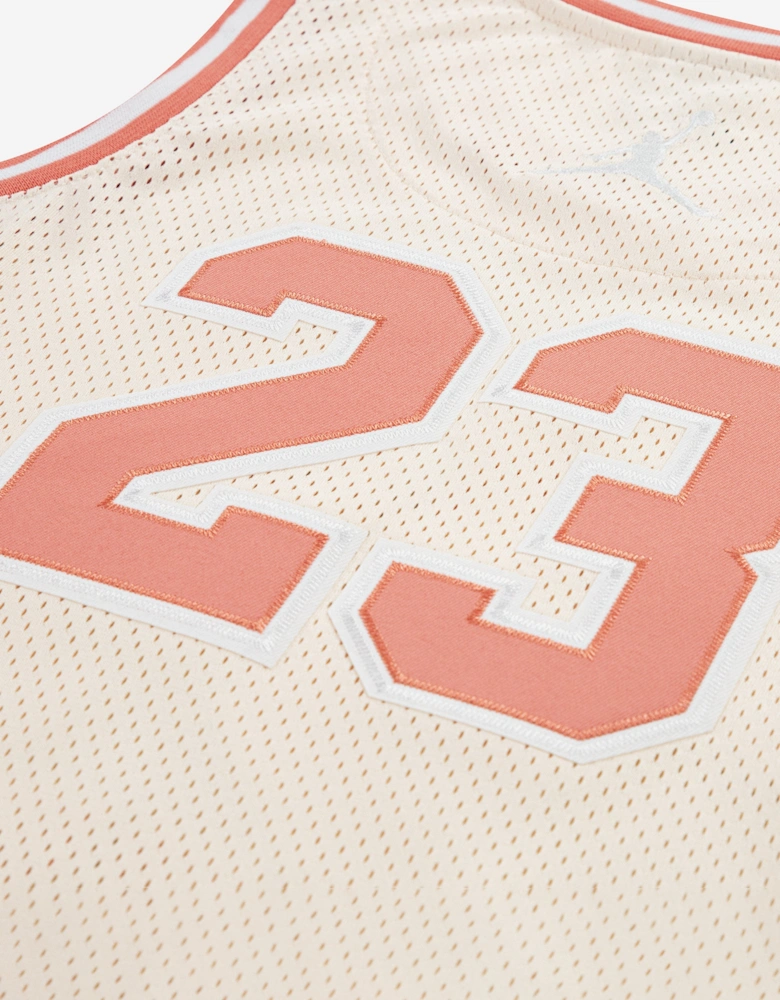 Kids Jordan 23 Jersey in Beige