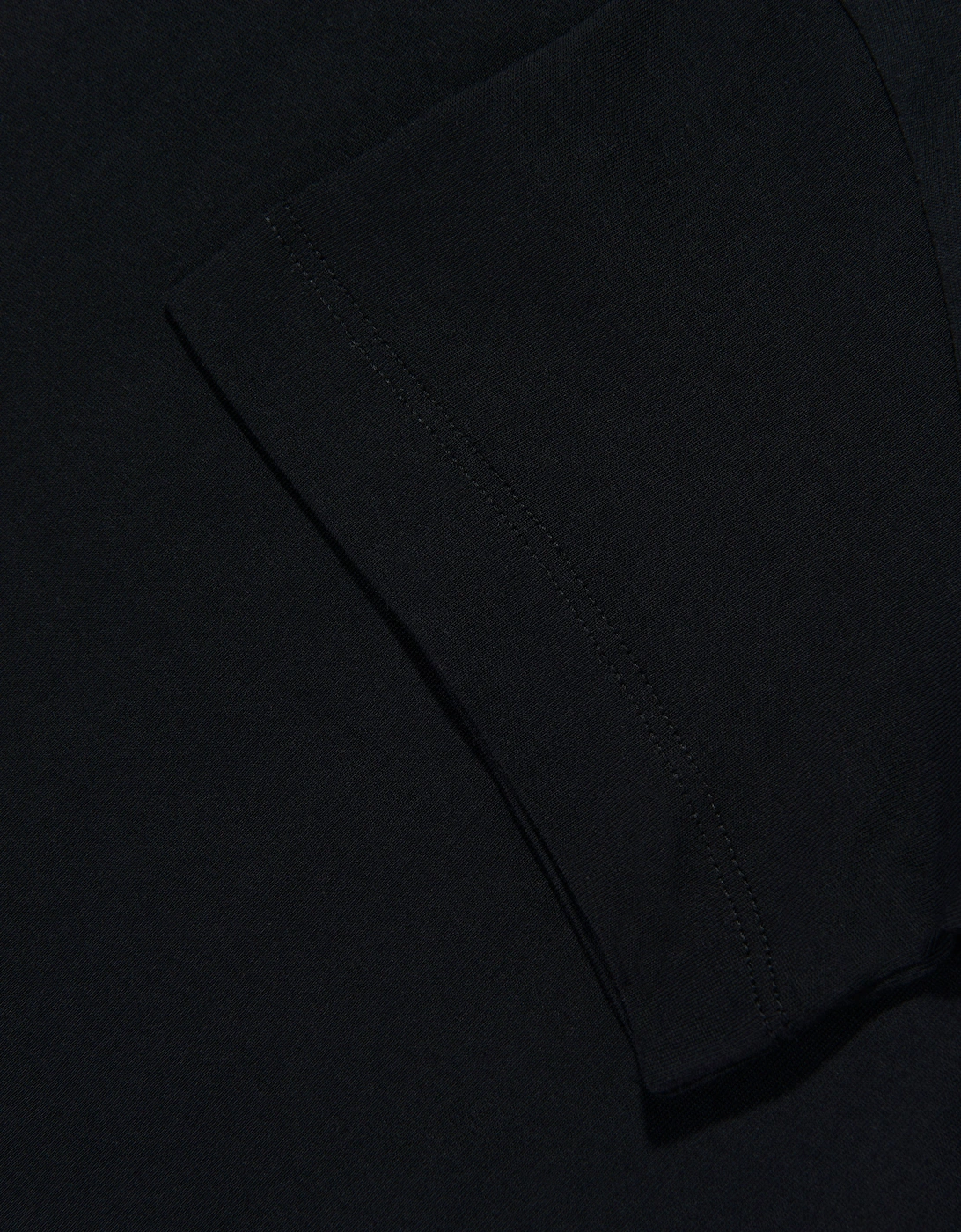 Girls Fish Logo Jersey Dress in Black