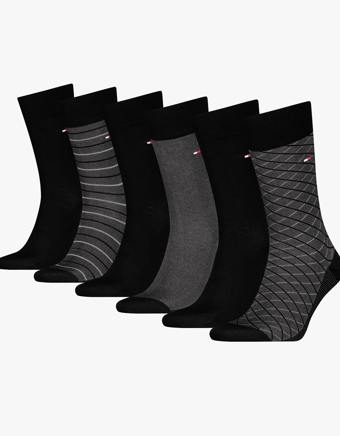 6 Pack Giftbox Birdey Mens Socks Black, 4 of 3
