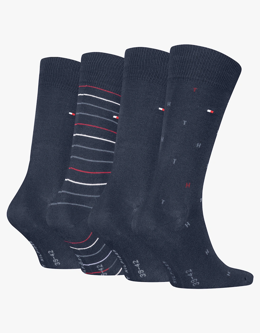 4 Pack Giftbox Mens Socks Navy