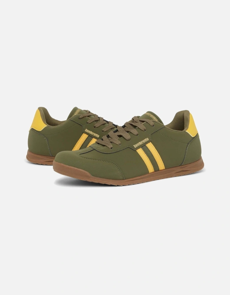 Mens Tackle Retro Trainers Shoes