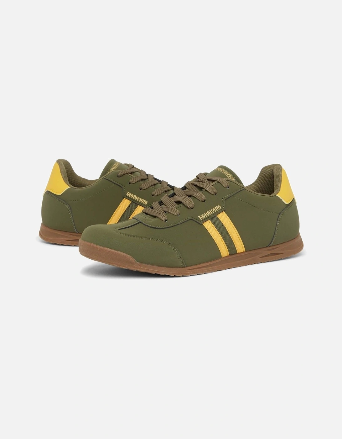 Mens Tackle Retro Trainers Shoes