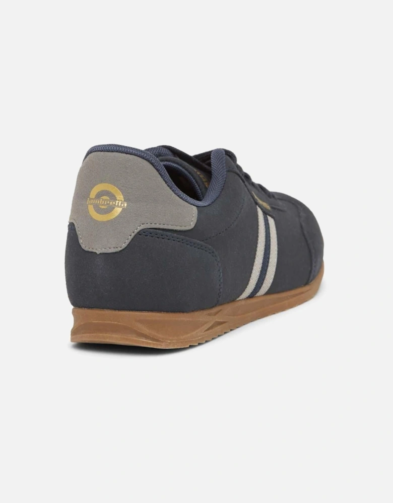 Mens Tackle Retro Trainers Shoes
