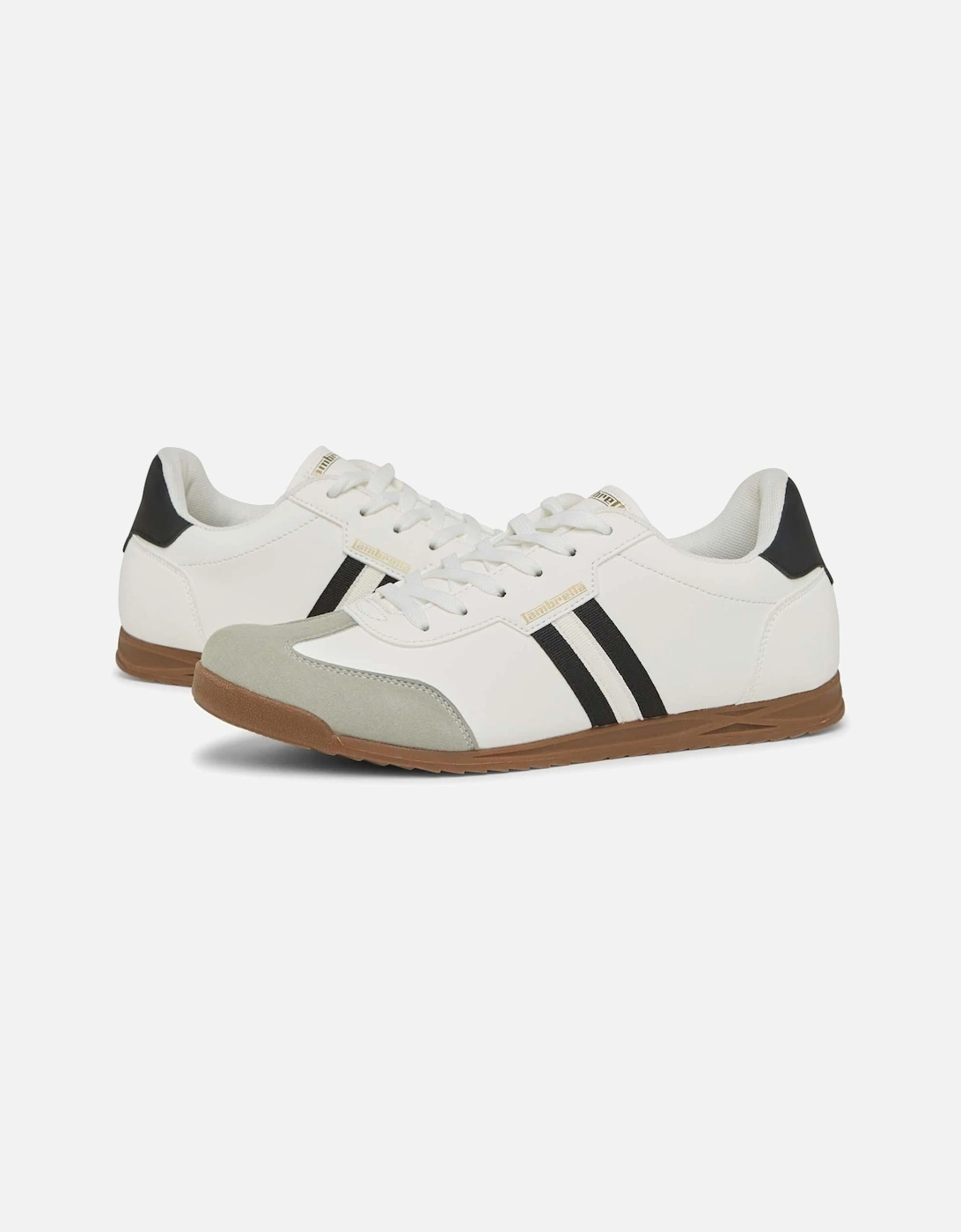 Mens Tackle Retro Trainers Shoes