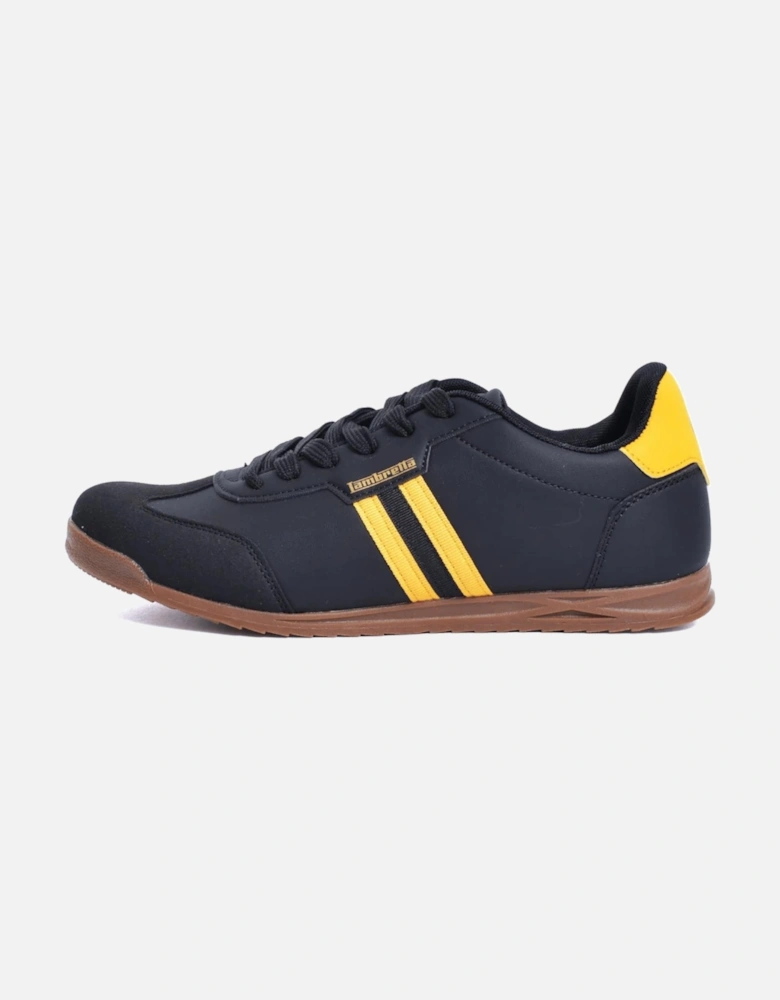 Mens Tackle Retro Trainers Shoes