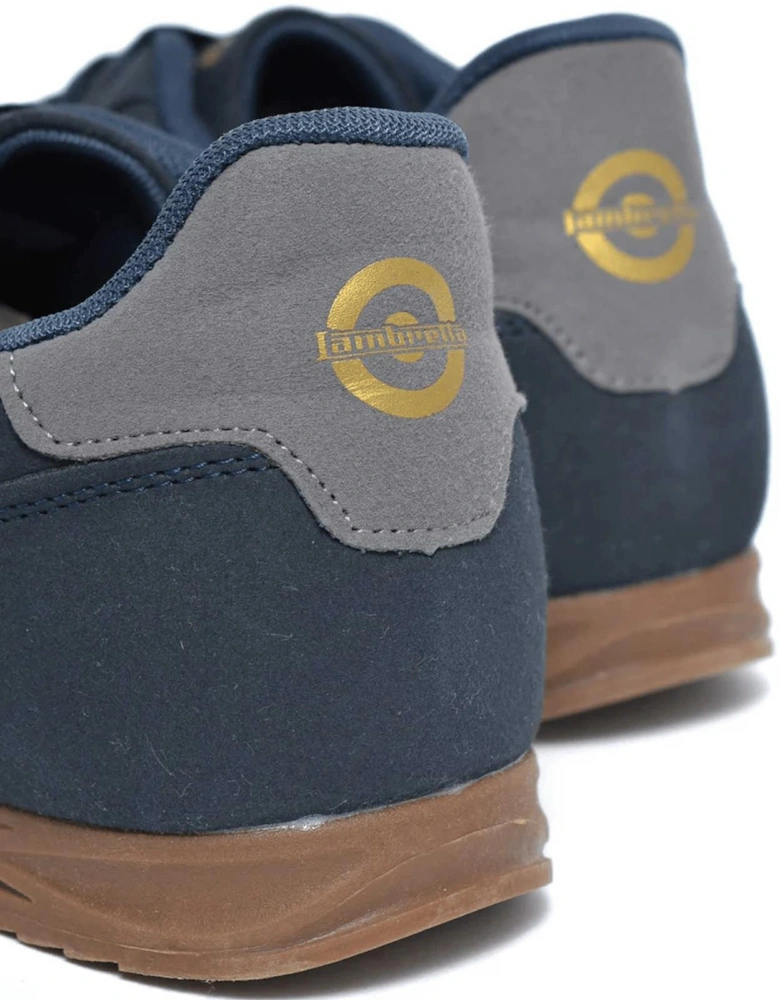 Mens Tackle Retro Trainers Shoes