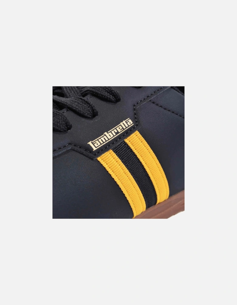 Mens Tackle Retro Trainers Shoes
