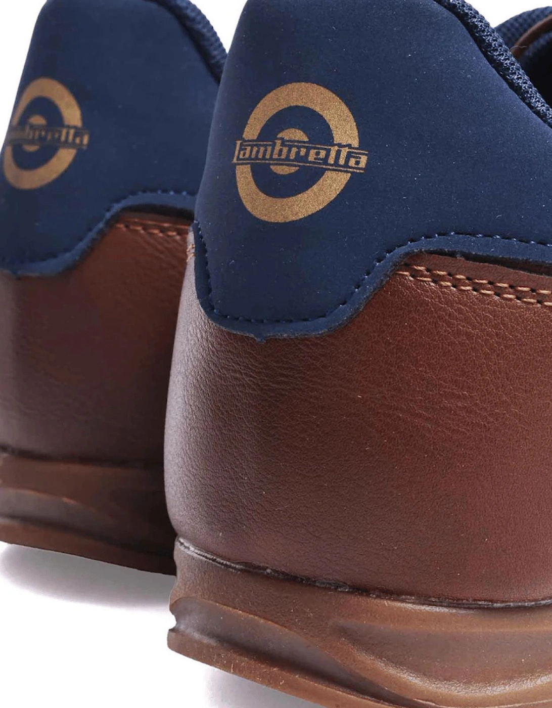 Mens Tackle Retro Trainers Shoes