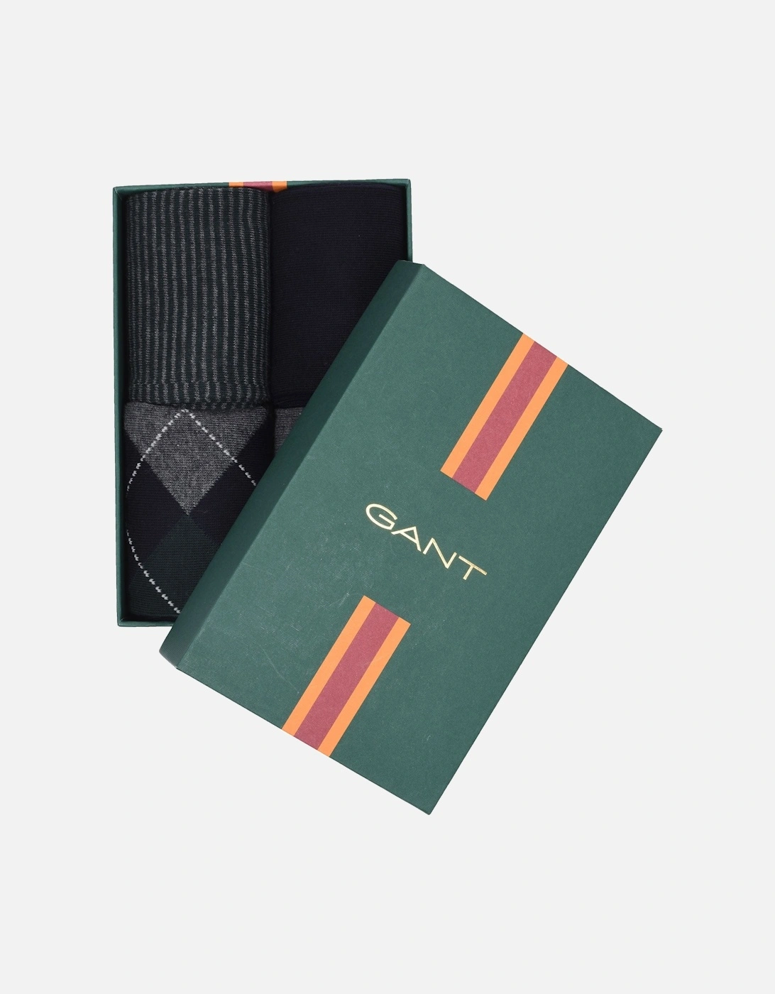 Argyle & Stripe 4pk Socks Marine, 4 of 3