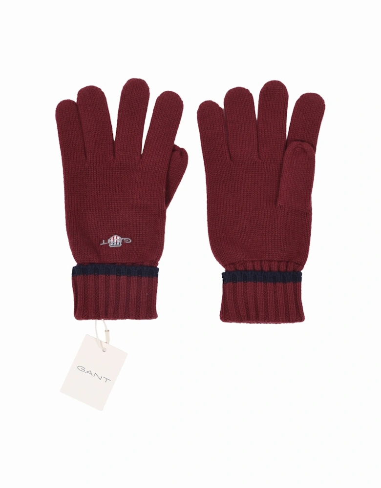 Beanie & Glove Set Plumped Red