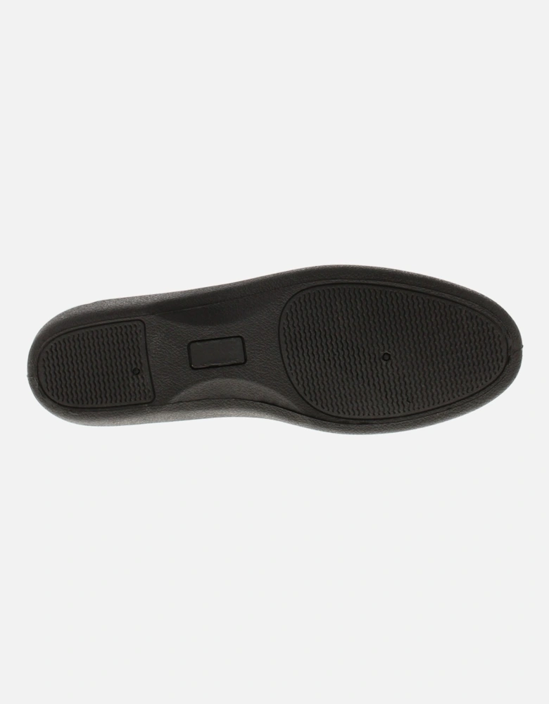 Womens Slippers Madge Velour Textile green UK Size