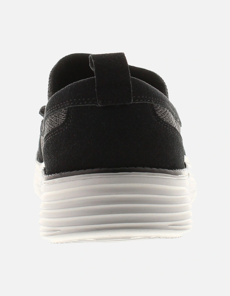 Mens Casual Shoes Stevie Slip On black UK Size