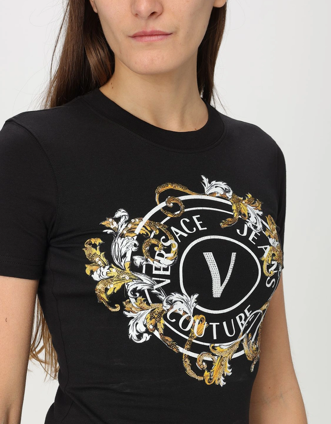 Couture Logo Slim Fit Tee