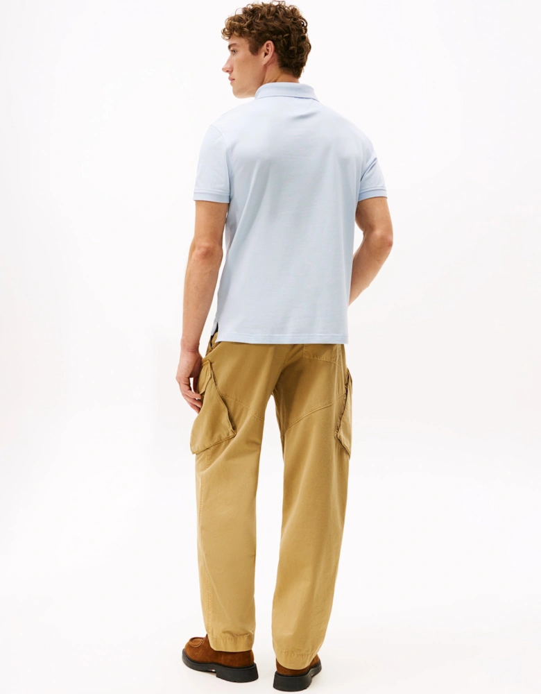 1985 Regular Fit Mens Polo - Breezy Blue