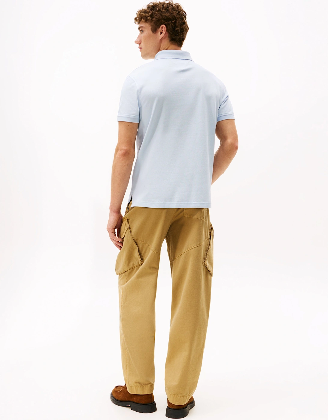 1985 Regular Fit Mens Polo - Breezy Blue