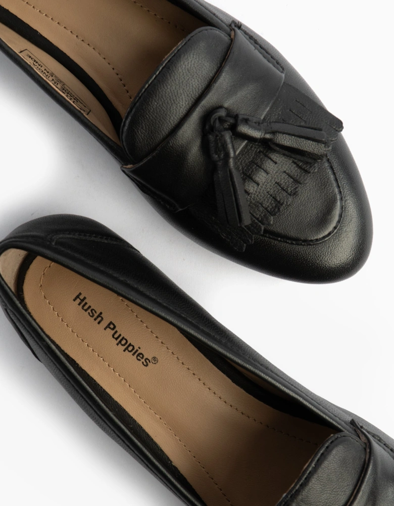 MARISSA TASSEL Womens Loafers Black