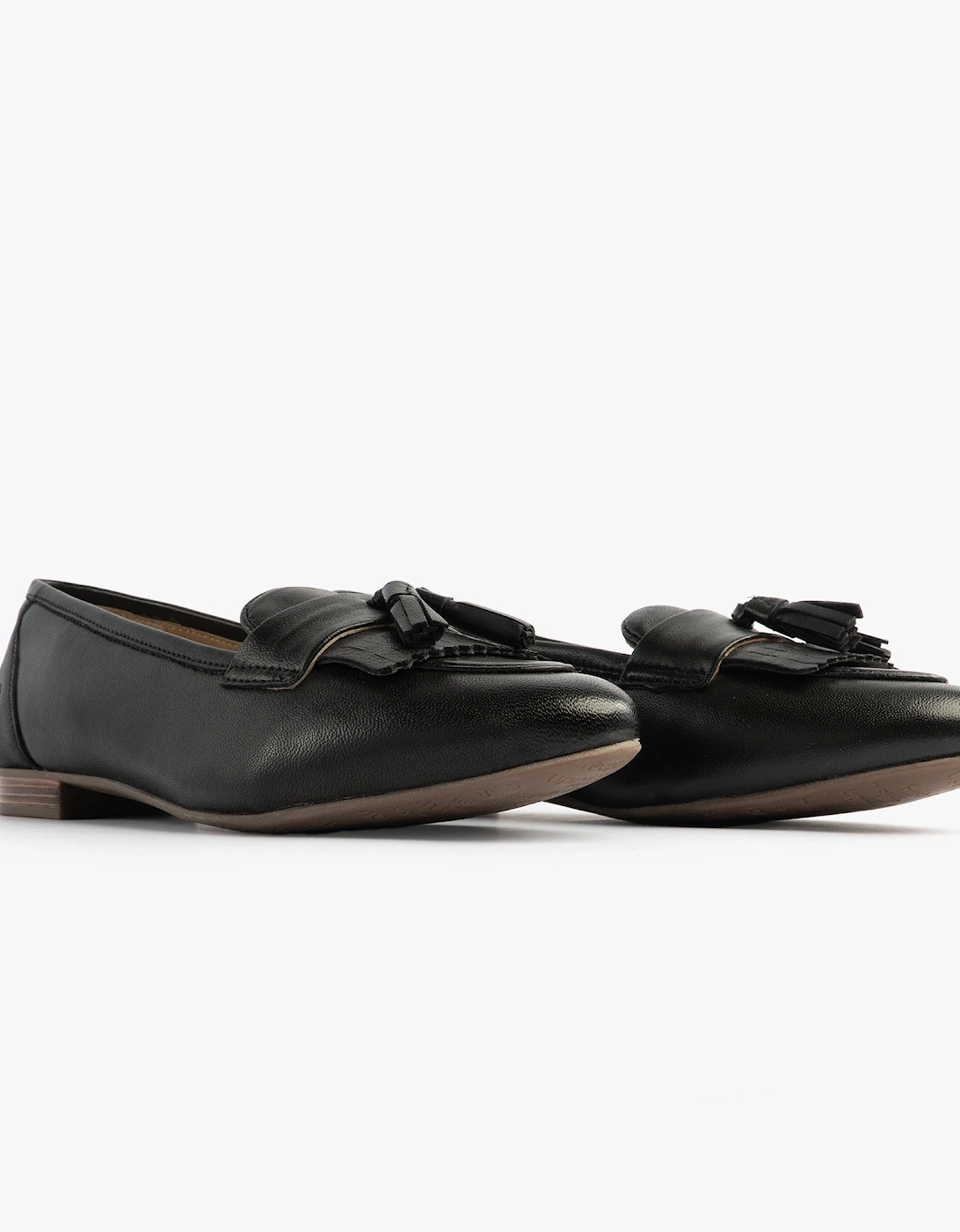MARISSA TASSEL Womens Loafers Black