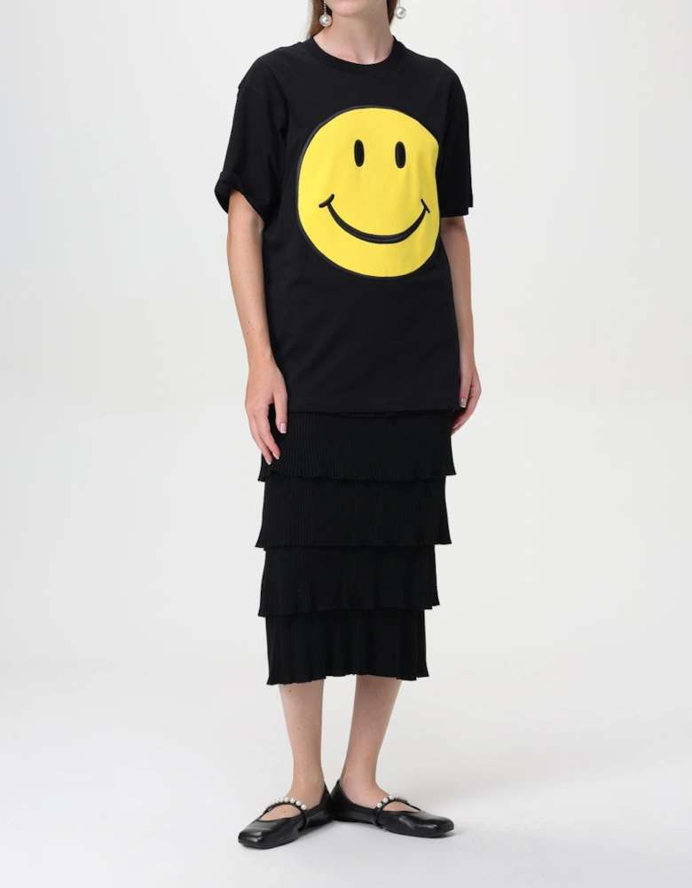 Smiley Face Appliqu TShirt