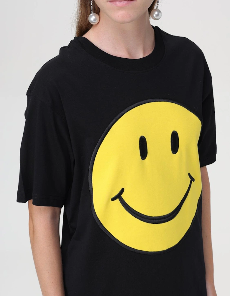 Smiley Face Appliqu TShirt