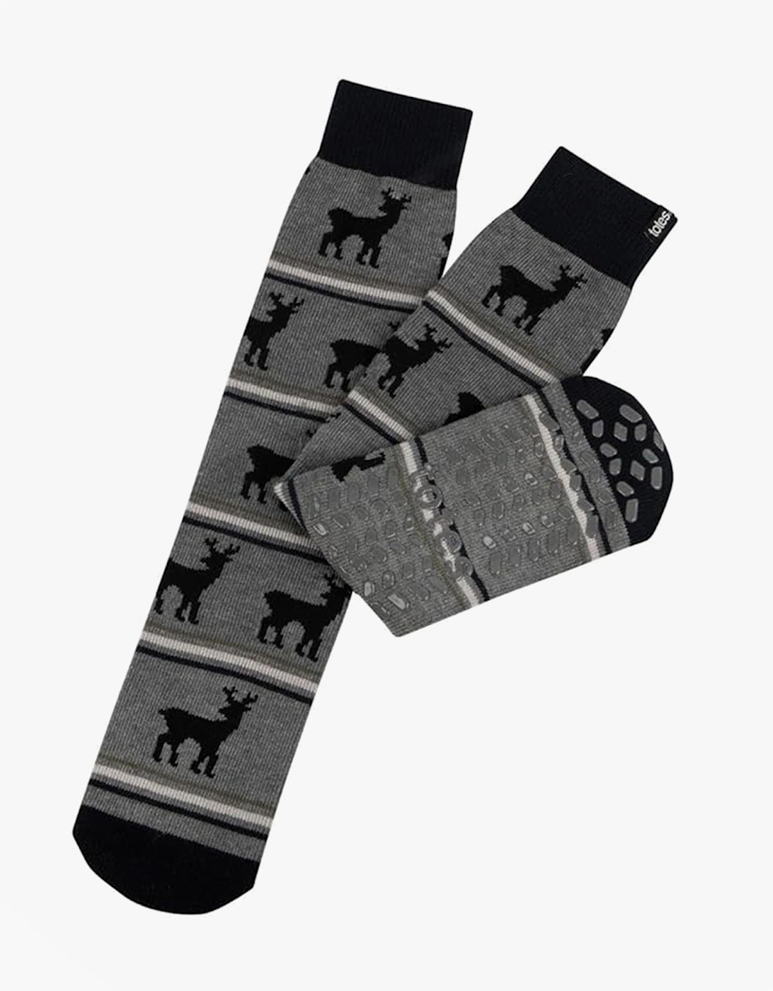 ORIGINAL NOVELTY SLIPPER SOCKS Mens Socks Stag