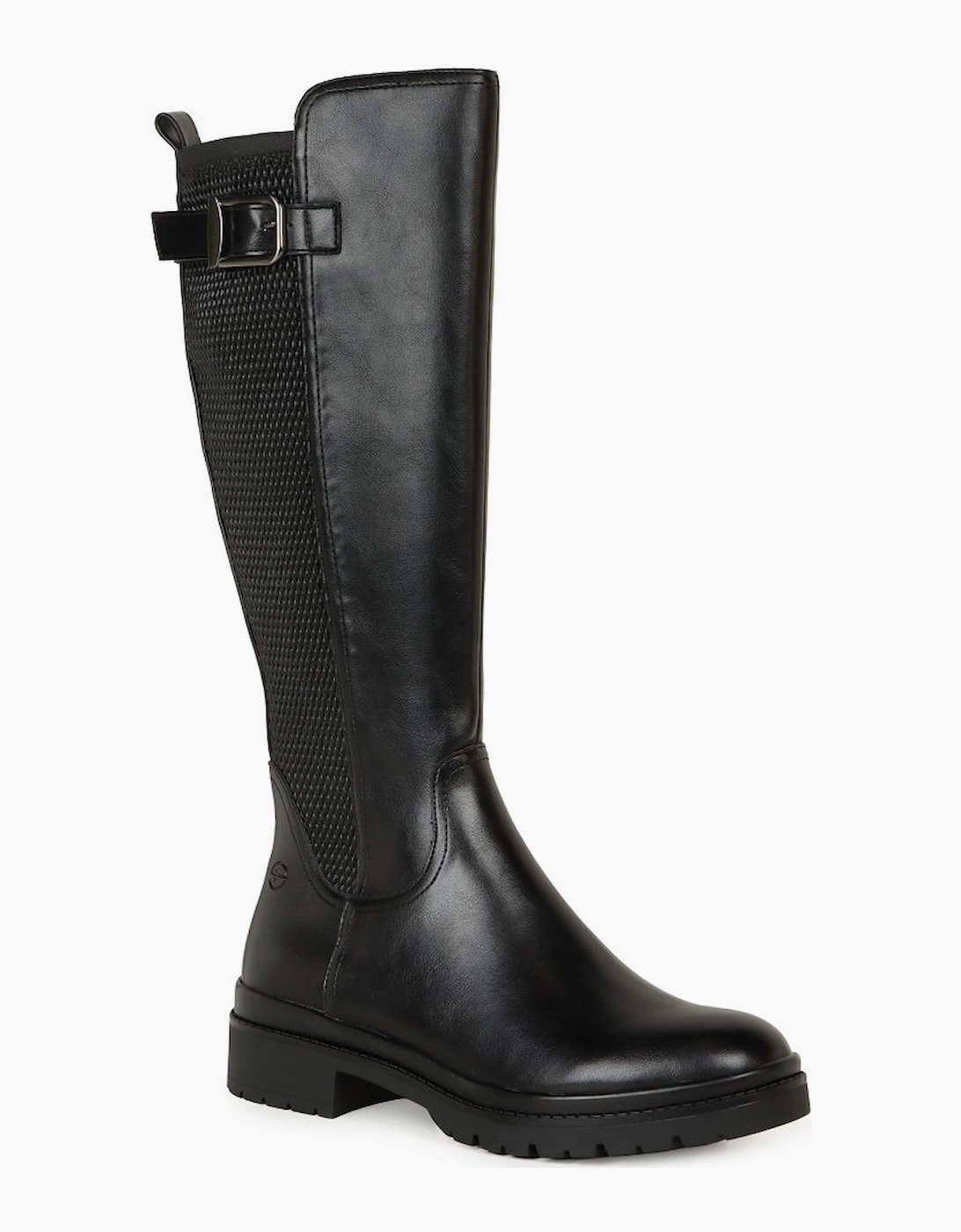 Tamaris Women's Yew (M) Womens Knee High Boots - Black - Size: 8
