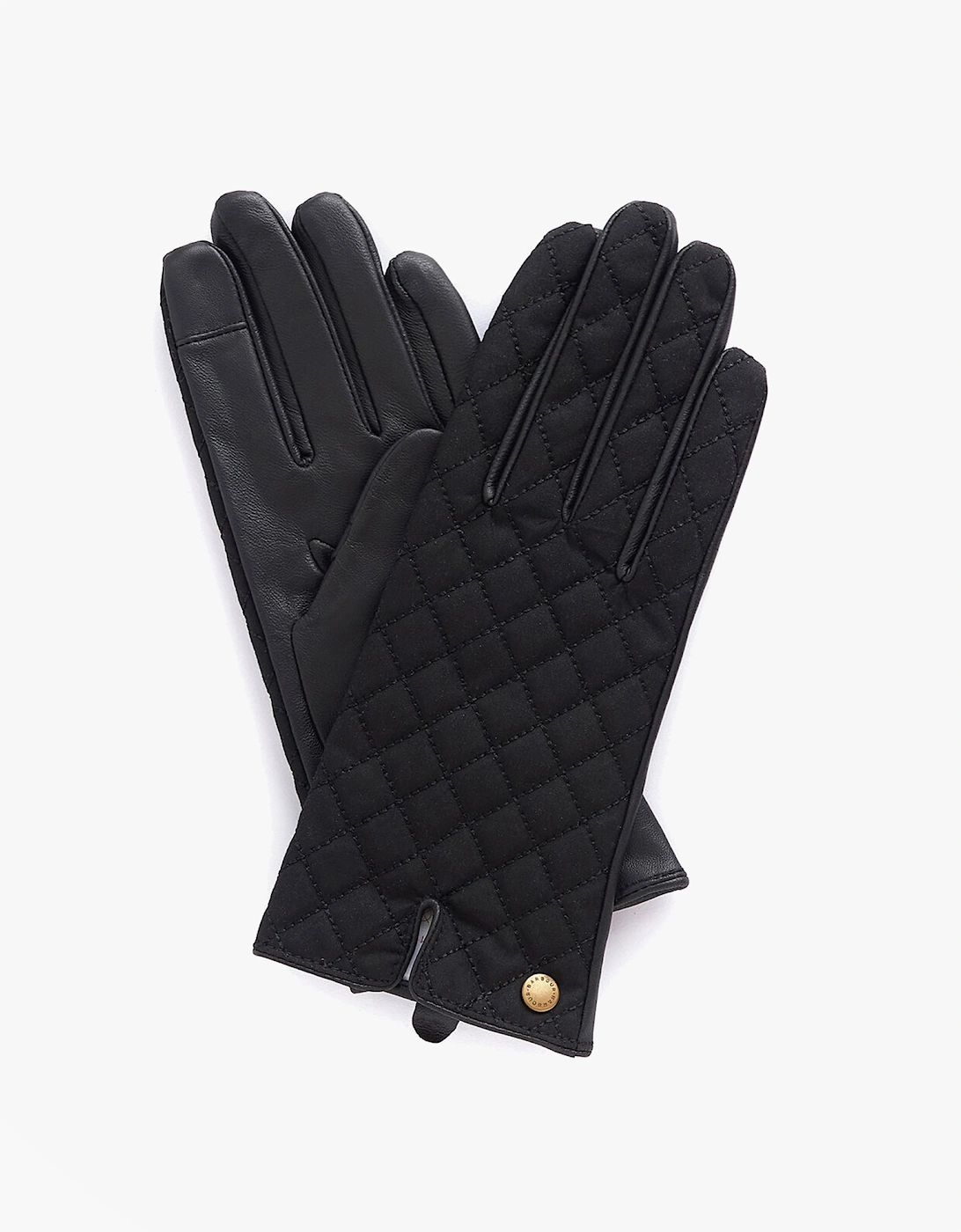 SCARLET Womens Touchscreen Gloves Black, 5 of 4