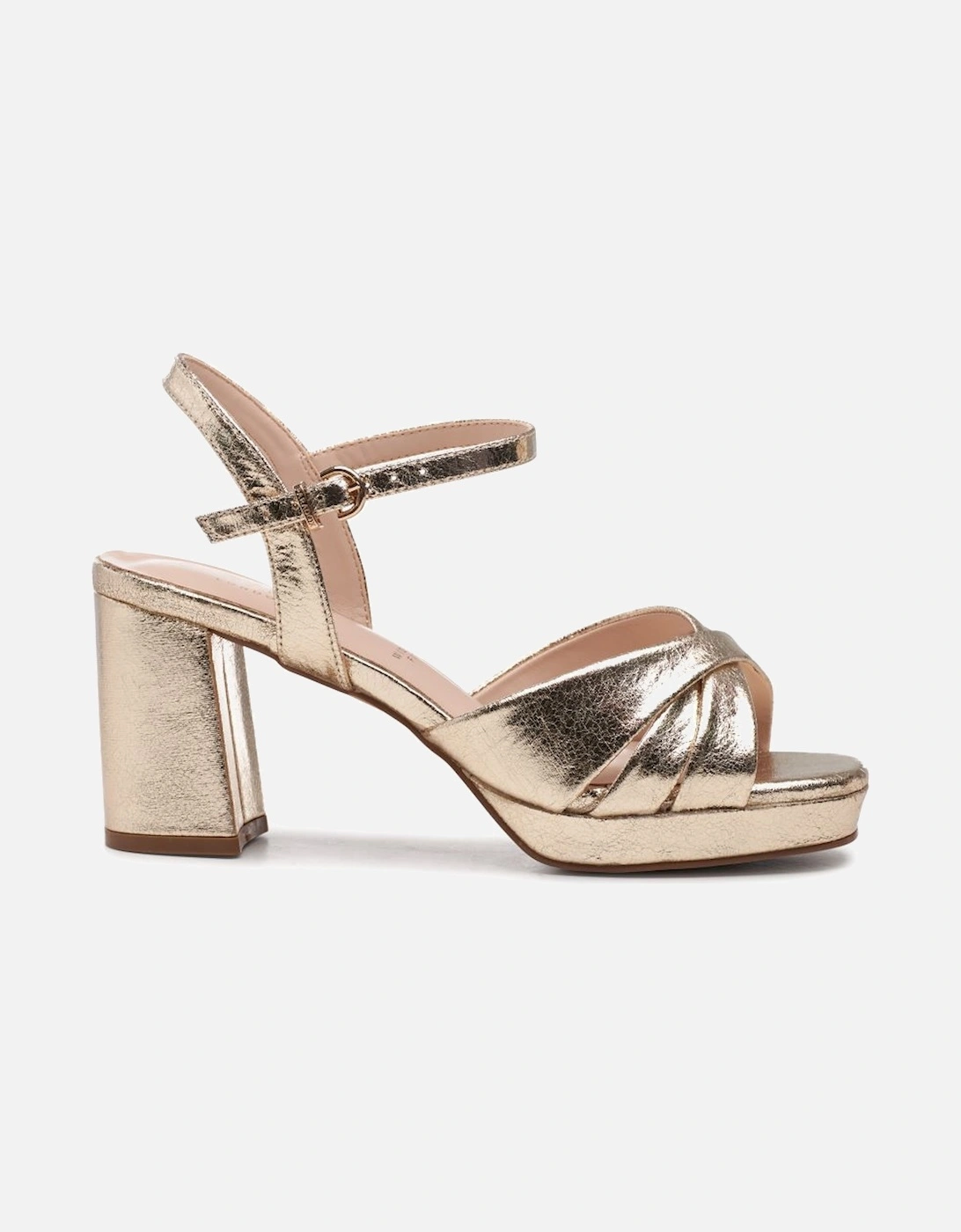 'Navarra' Wide Fit Platform High Heel Sandals, 2 of 1