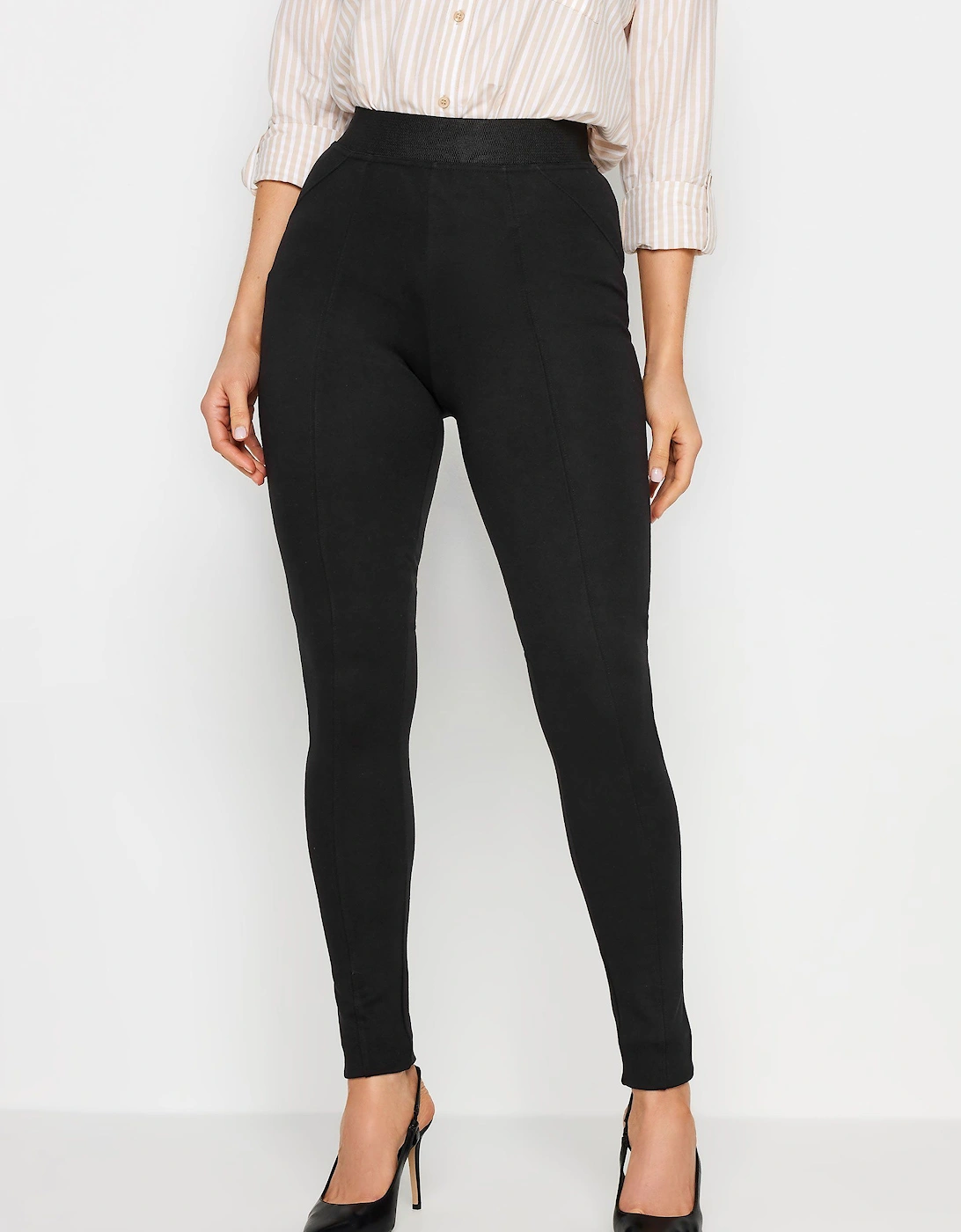 Tall Ponte Seam Detail Leggings, 2 of 1