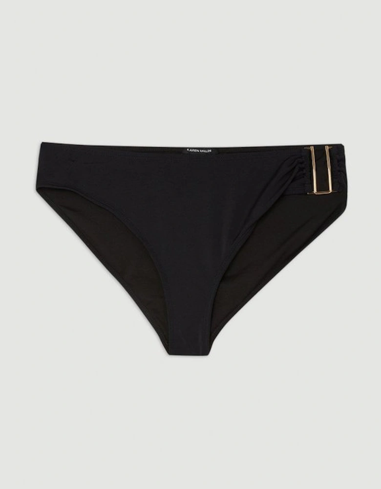 Bikini Bottoms With Gold Trim