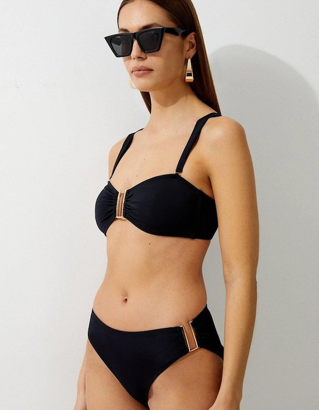 Bikini Bottoms With Gold Trim, 5 of 4