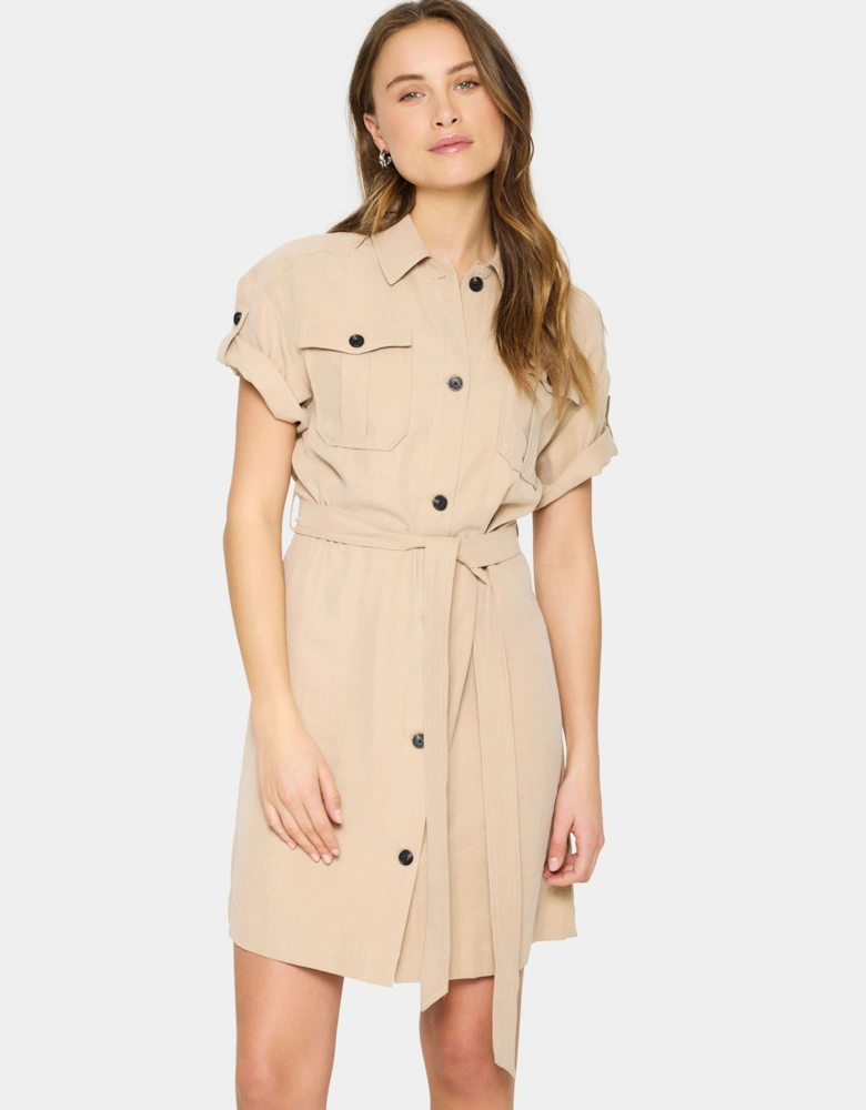 LenoreSZ Collared Kelp Dress