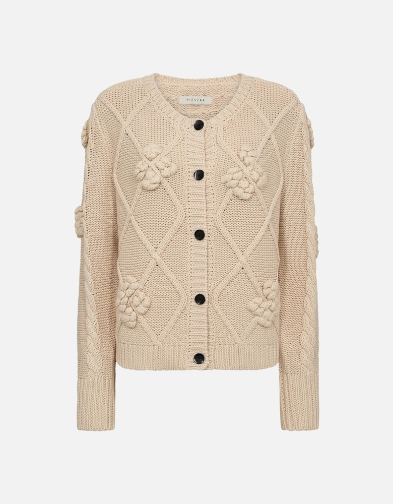 Pearl knit cardigan