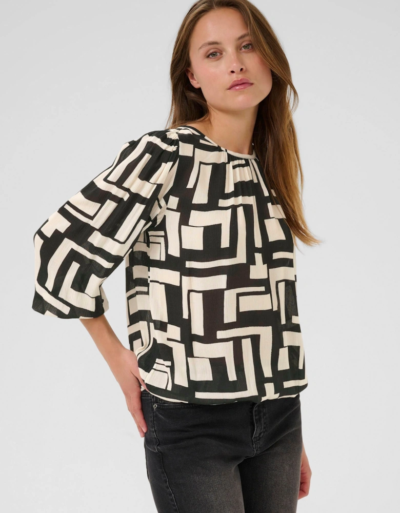 Lorina Amber Long Sleeve Blouse