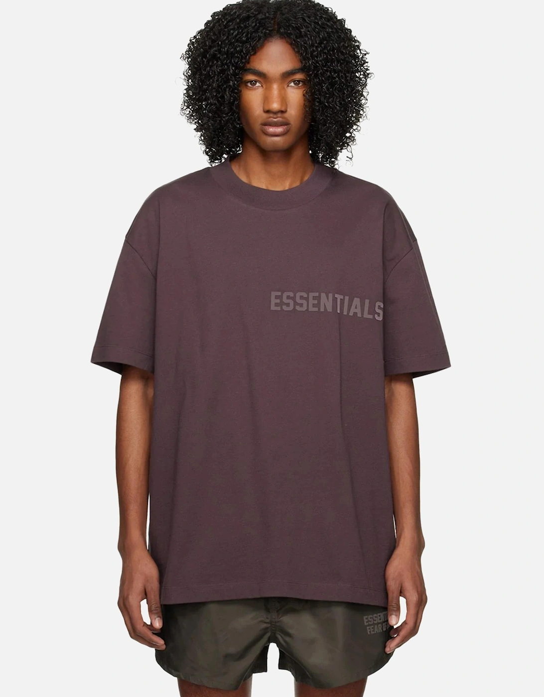 Essentials T-Shirt (SS23) in Plum