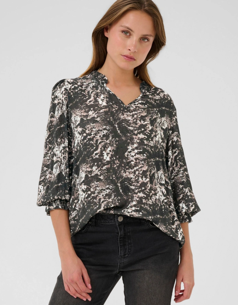KAlinda Amber Long Sleeve Blouse
