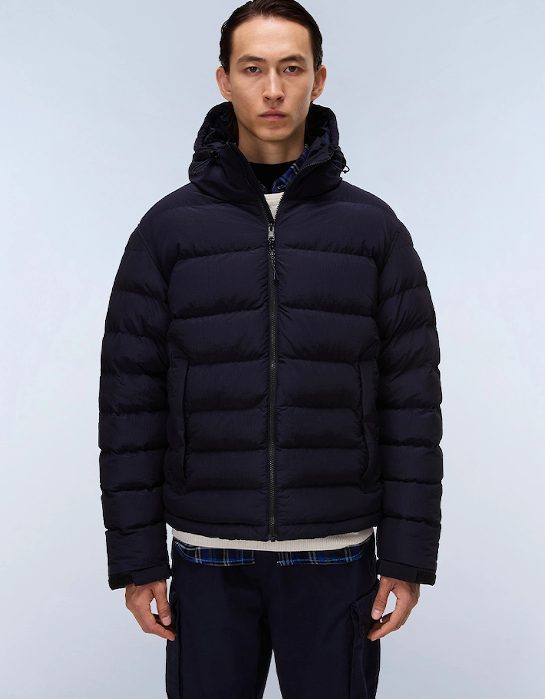 Men's Napapijri Terez Puffer Jacket - Black - Size: 44/Regular