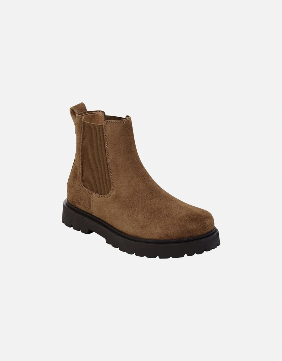 Highwood Slip On Suede Leather - Dark Tea