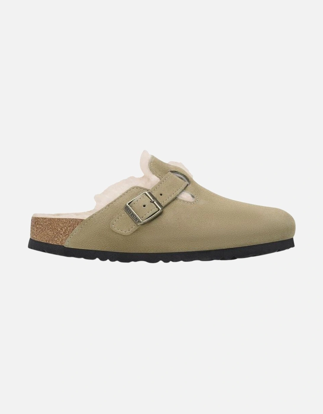 Shearling Suede Leather/Fur - Taupe, 5 of 4