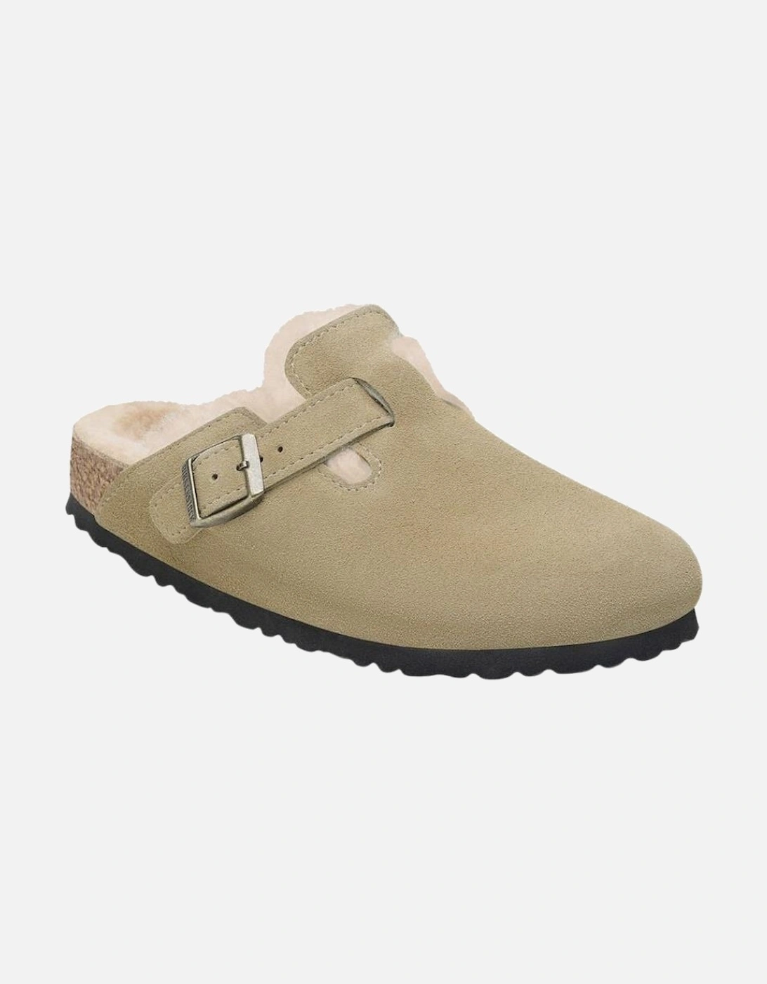 Shearling Suede Leather/Fur - Taupe